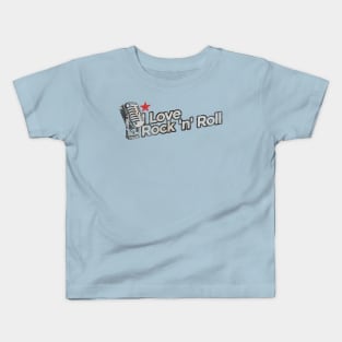 I Love Rock 'n' Roll - Vintage Karaoke song Kids T-Shirt